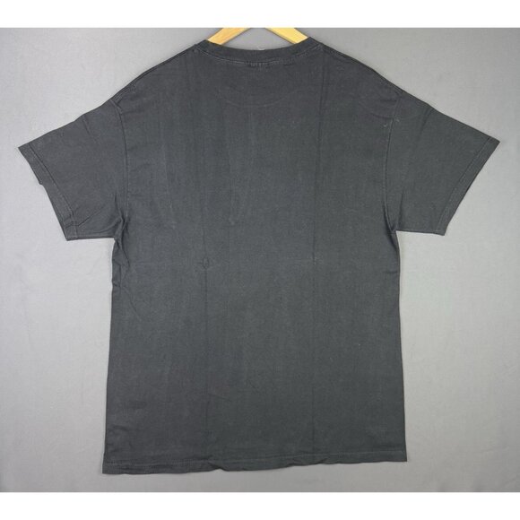 Vintage Y2K Harry Potter And The Goblet Of Fire Movie Book Promo Black Faded Tee - Picture 2 of 7